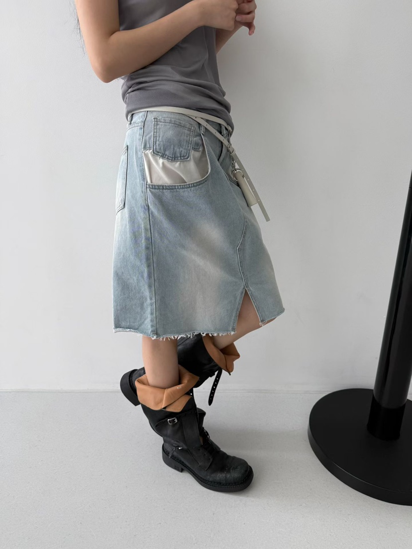 MINIMUZE韓國東大門直郵女裝新品推薦休閑時尚半身裙中短裙MINIMUZE半身裙/中短裙