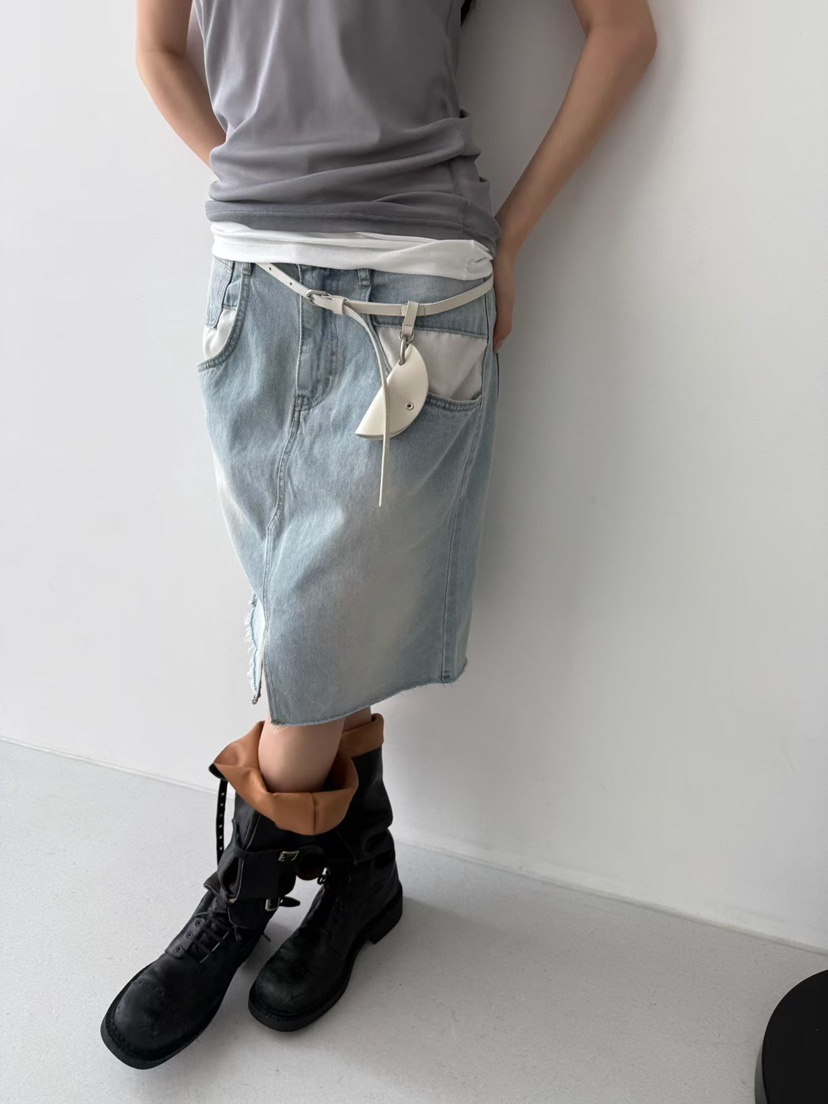 MINIMUZE韓國東大門直郵女裝新品推薦休閑時尚半身裙中短裙MINIMUZE半身裙/中短裙