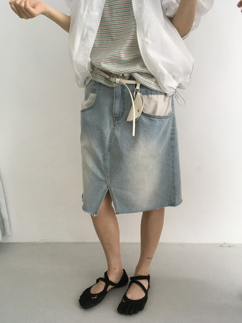 MINIMUZE韓國東大門直郵女裝新品推薦休閑時尚半身裙中短裙MINIMUZE半身裙/中短裙