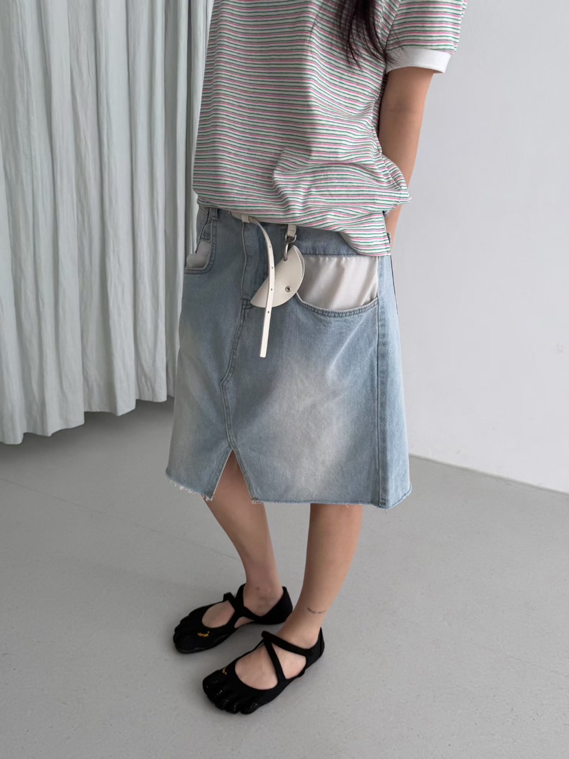 MINIMUZE韓國東大門直郵女裝新品推薦休閑時尚半身裙中短裙MINIMUZE半身裙/中短裙