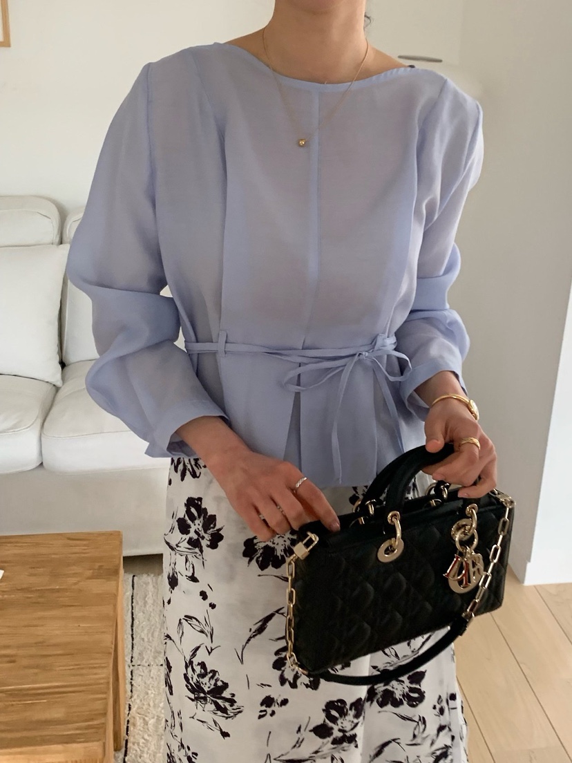 COBALT BLUE韓國東大門代購女士新款26春夏熱賣襯衫蕾絲衫COBALT BLUE襯衫/蕾絲衫圖色4