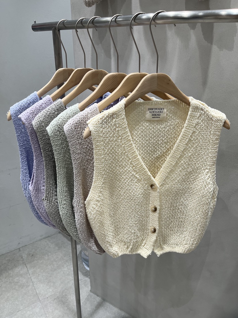 EVERCOMMERCE METICULOUSLY DESIGNED韓國東大門直郵女士新品職業馬甲EVERCOMMERCE METICULOUSLY DESIGNED馬甲