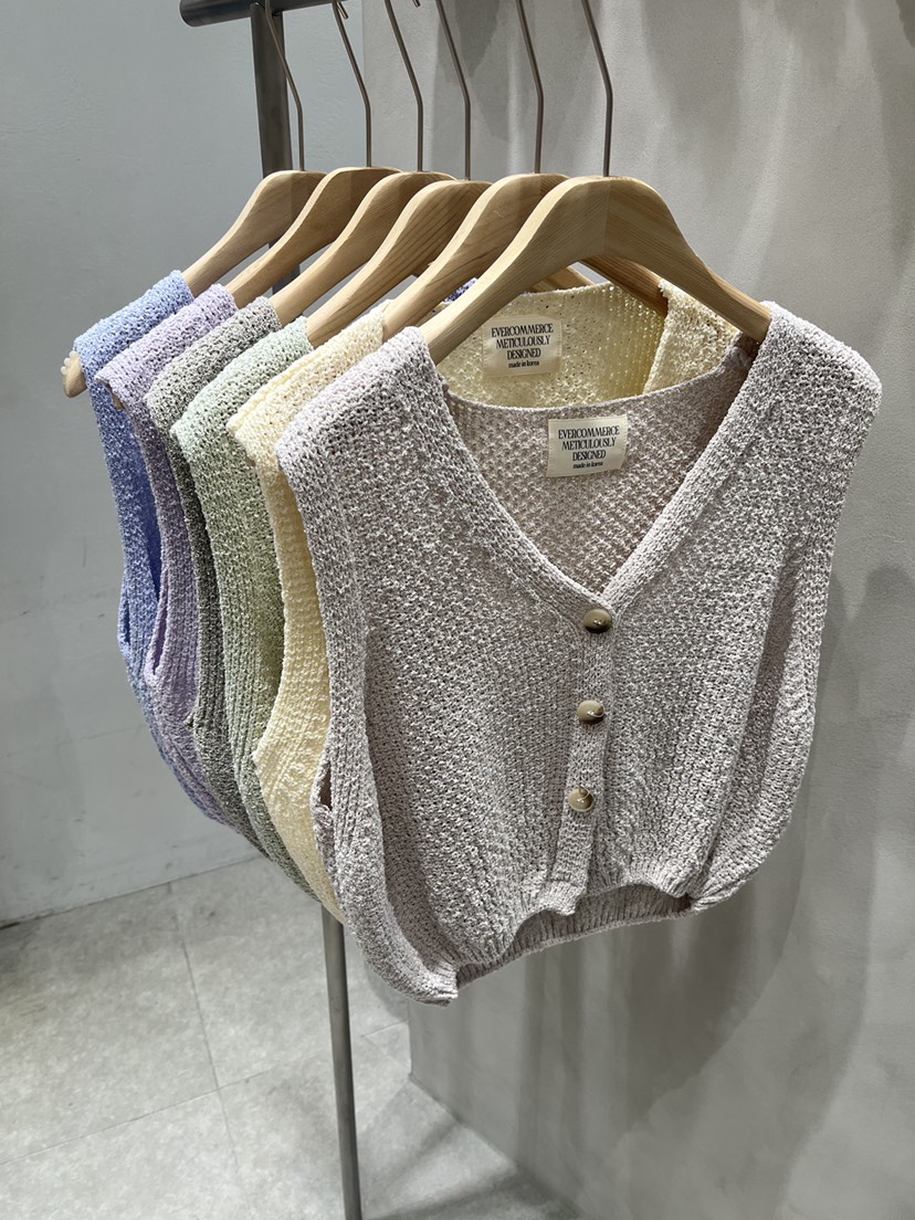 EVERCOMMERCE METICULOUSLY DESIGNED韓國東大門直郵女士新品職業馬甲EVERCOMMERCE METICULOUSLY DESIGNED馬甲