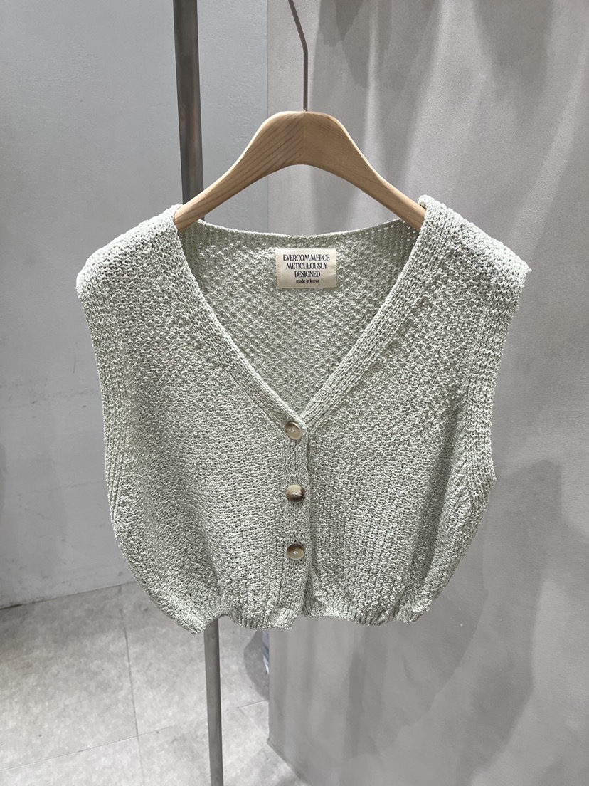 EVERCOMMERCE METICULOUSLY DESIGNED韓國東大門直郵女士新品職業馬甲EVERCOMMERCE METICULOUSLY DESIGNED馬甲圖色3