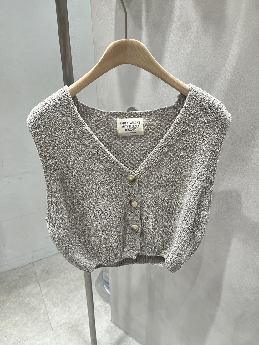 EVERCOMMERCE METICULOUSLY DESIGNED韓國東大門直郵女士新品職業馬甲EVERCOMMERCE METICULOUSLY DESIGNED馬甲圖色4