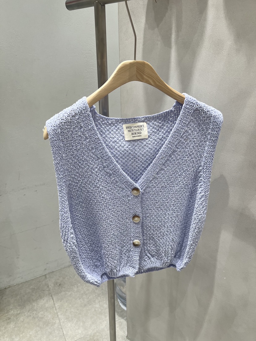 EVERCOMMERCE METICULOUSLY DESIGNED韓國東大門直郵女士新品職業馬甲EVERCOMMERCE METICULOUSLY DESIGNED馬甲圖色6