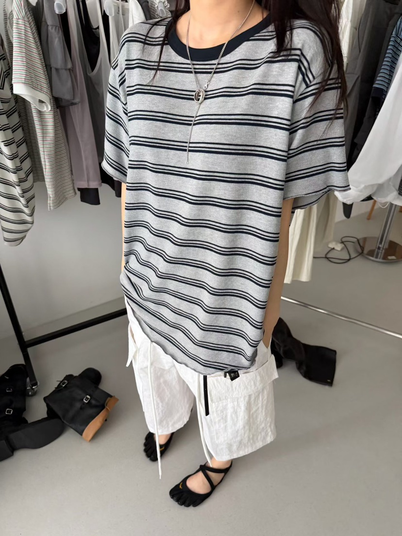 MINIMUZE韓國東大門代購女士新款人氣26春夏時尚職業休閑T恤MINIMUZET恤