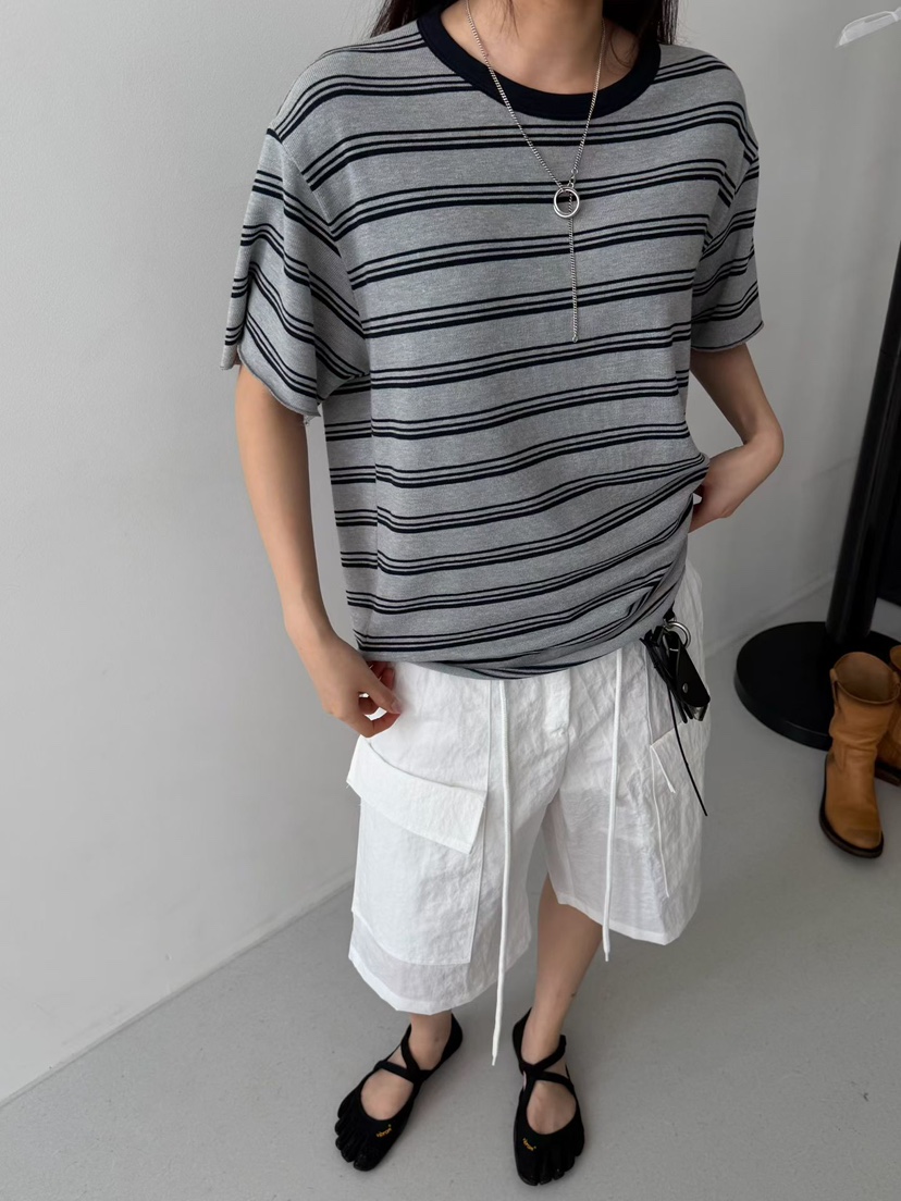 MINIMUZE韓國東大門代購女士新款人氣26春夏時尚職業休閑T恤MINIMUZET恤