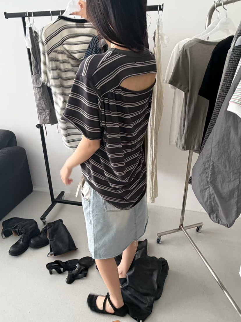 MINIMUZE韓國東大門代購女士新款人氣26春夏時尚職業休閑T恤MINIMUZET恤