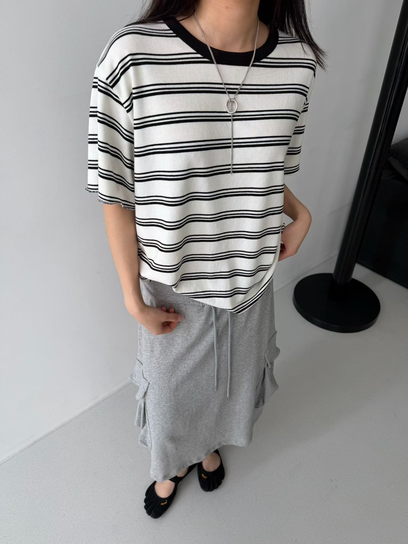 MINIMUZE韓國東大門代購女士新款人氣26春夏時尚職業休閑T恤MINIMUZET恤