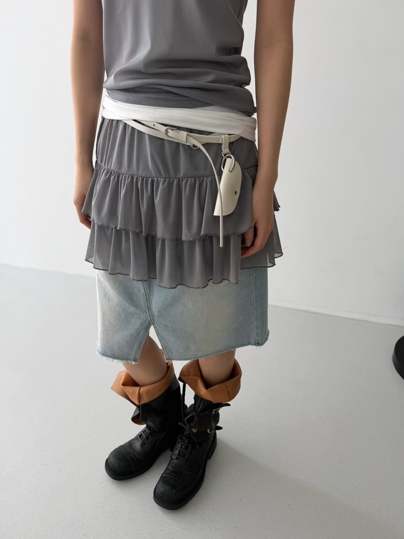 MINIMUZE韓國東大門代購女裝新款時尚熱賣人氣26春夏短裙MINIMUZE短裙