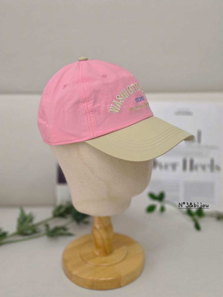 N3韓國代購女裝新款熱賣休閑時尚人氣推薦26春夏帽子撞色N3帽子