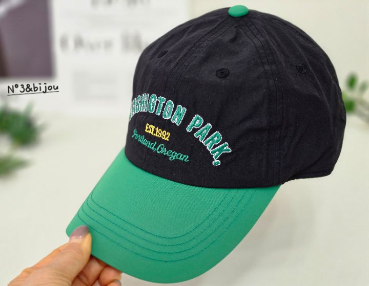 N3韓國代購女裝新款熱賣休閑時尚人氣推薦26春夏帽子撞色N3帽子