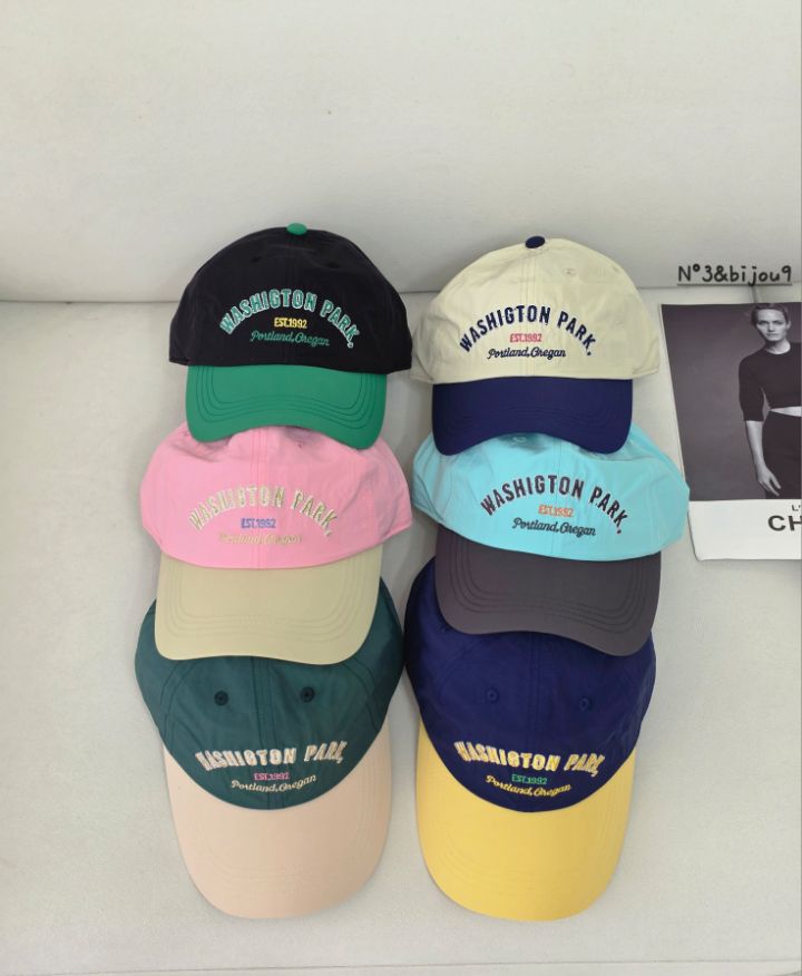 N3韓國代購女裝新款熱賣休閑時尚人氣推薦26春夏帽子撞色N3帽子