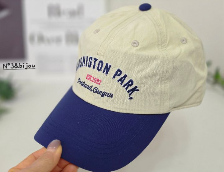 N3韓國代購女裝新款熱賣休閑時尚人氣推薦26春夏帽子撞色N3帽子