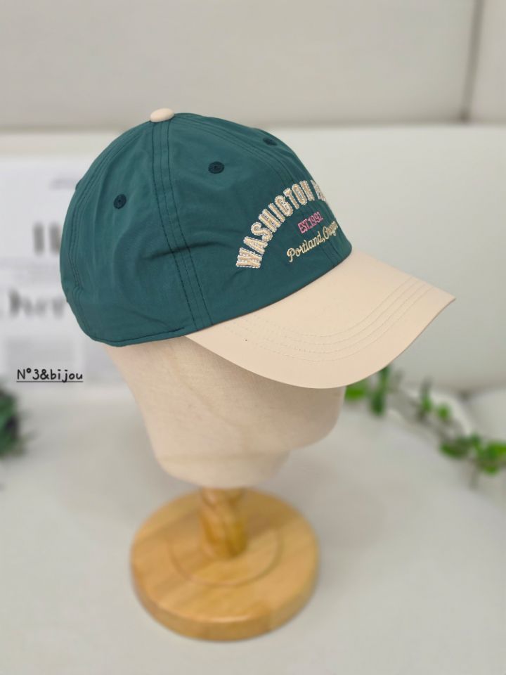 N3韓國代購女裝新款熱賣休閑時尚人氣推薦26春夏帽子撞色N3帽子