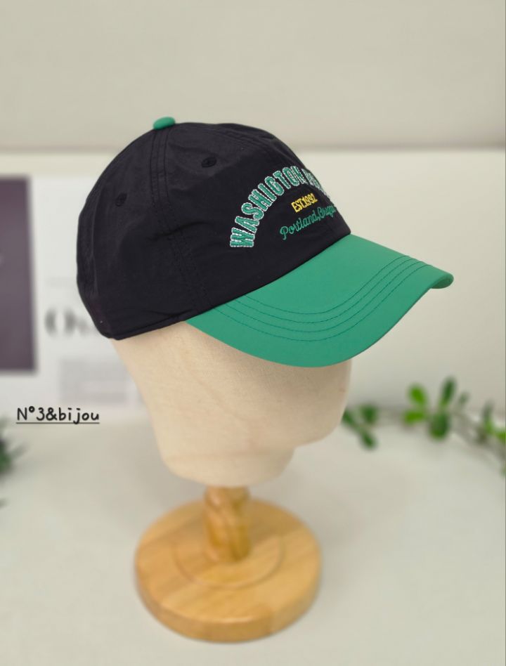 N3韓國代購女裝新款熱賣休閑時尚人氣推薦26春夏帽子撞色N3帽子