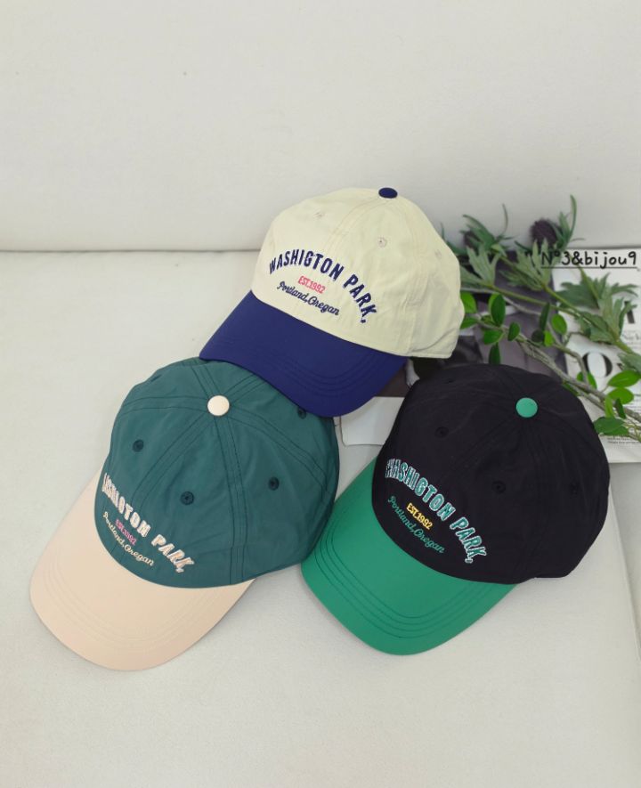 N3韓國代購女裝新款熱賣休閑時尚人氣推薦26春夏帽子撞色N3帽子