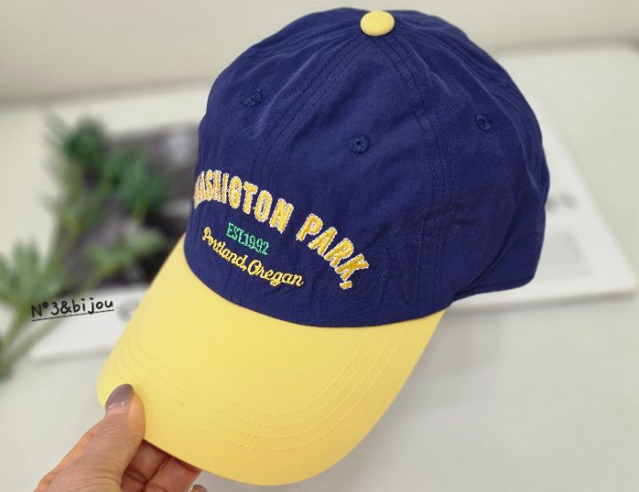 N3韓國代購女裝新款熱賣休閑時尚人氣推薦26春夏帽子撞色N3帽子