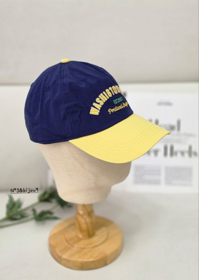 N3韓國代購女裝新款熱賣休閑時尚人氣推薦26春夏帽子撞色N3帽子