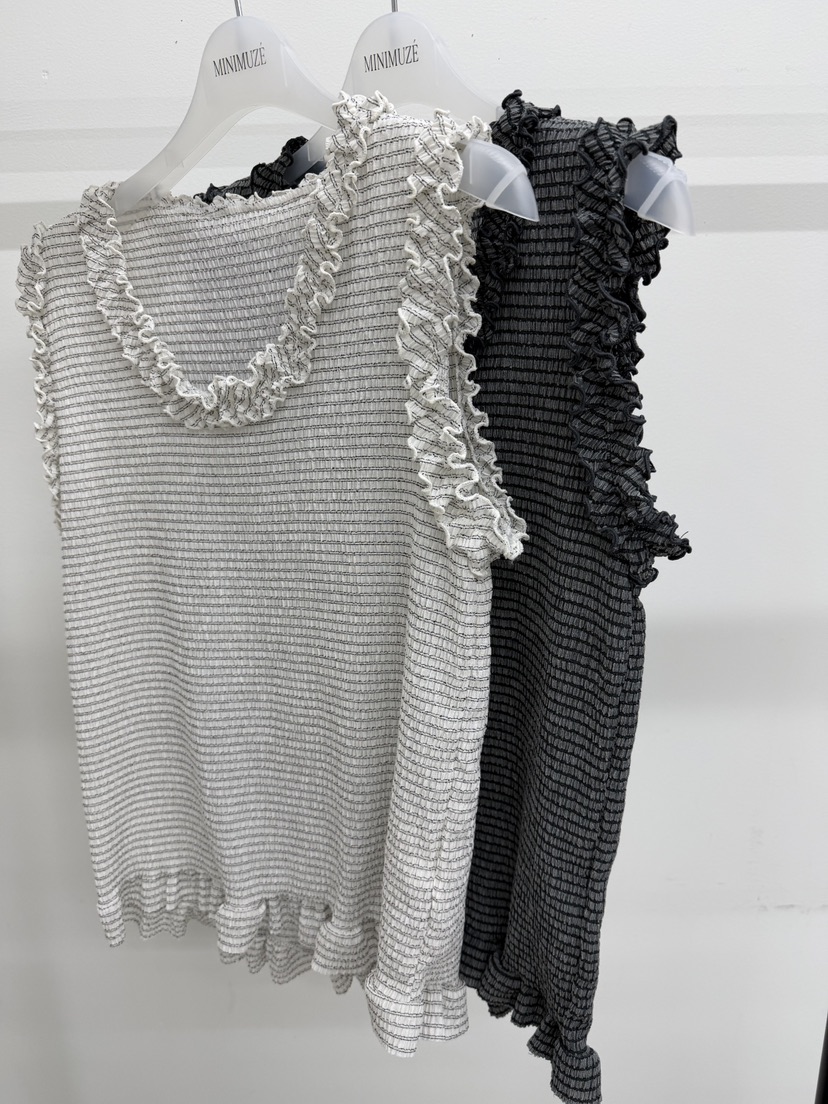 MINIMUZE韓國東大門代購女裝新款熱賣26春夏休閑吊帶背心MINIMUZE吊帶/背心