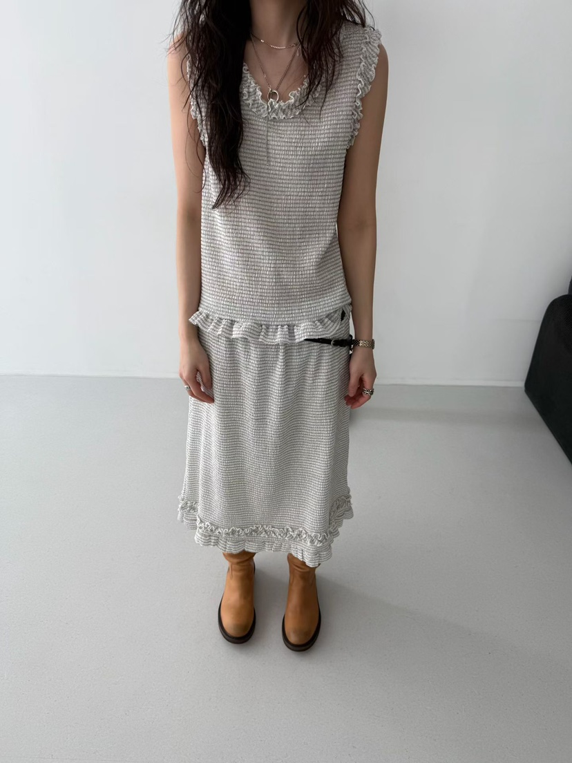 MINIMUZE韓國東大門代購女裝新款熱賣26春夏休閑吊帶背心MINIMUZE吊帶/背心