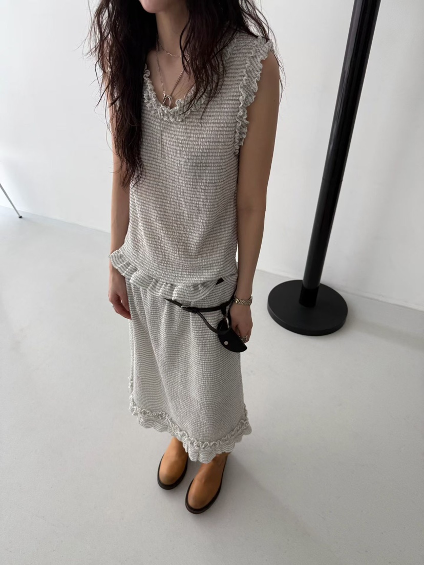 MINIMUZE韓國東大門代購女裝新款熱賣26春夏休閑吊帶背心MINIMUZE吊帶/背心