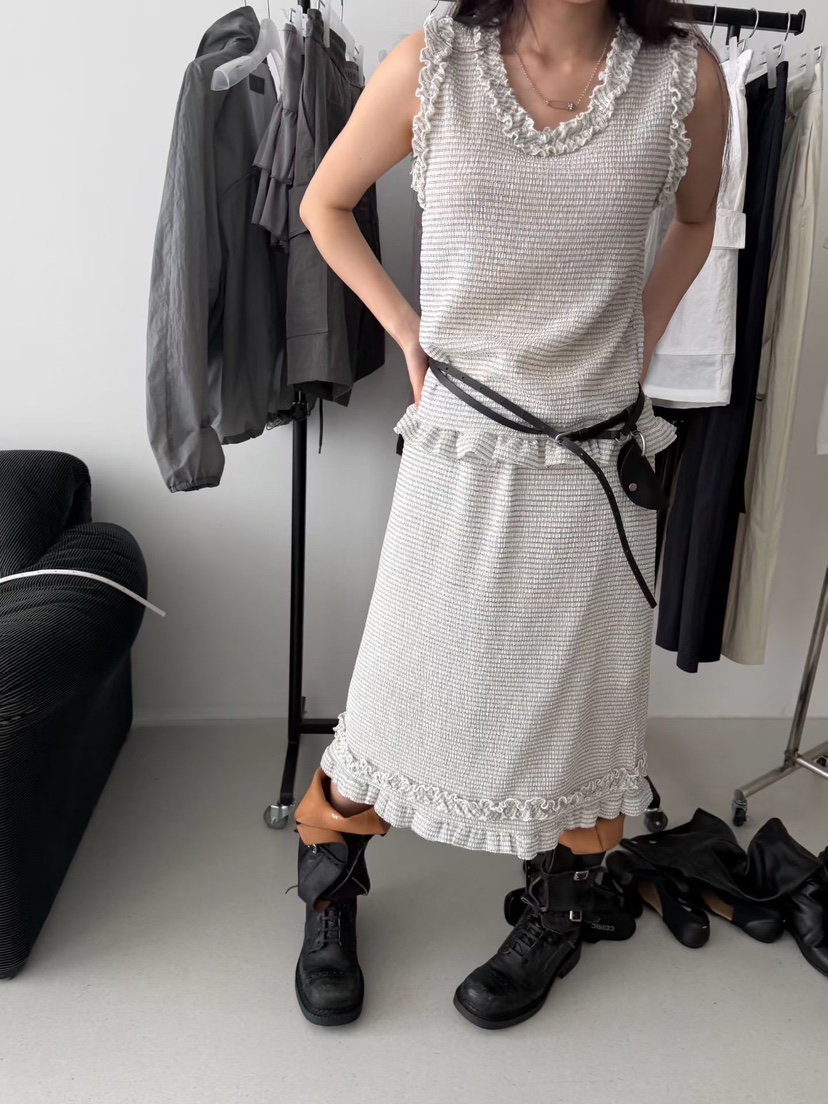 MINIMUZE韓國東大門代購女裝新款熱賣26春夏休閑吊帶背心MINIMUZE吊帶/背心