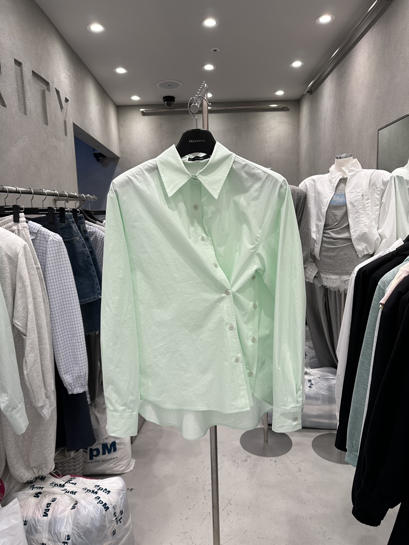 CELEBRITY-A韓國代購女裝新品時尚26春夏推薦襯衫蕾絲衫CELEBRITY-A襯衫/蕾絲衫圖色2