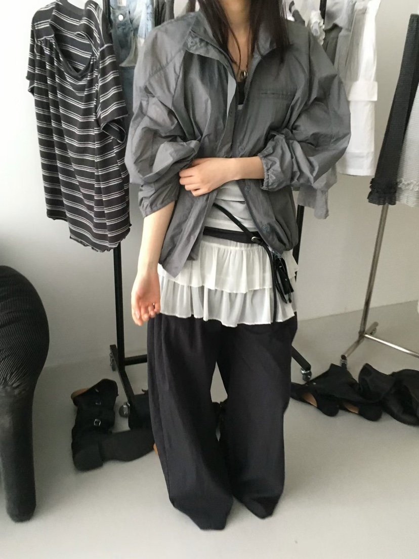 MINIMUZE韓國東大門代購女裝新款職業熱賣時尚襯衫蕾絲衫MINIMUZE襯衫/蕾絲衫