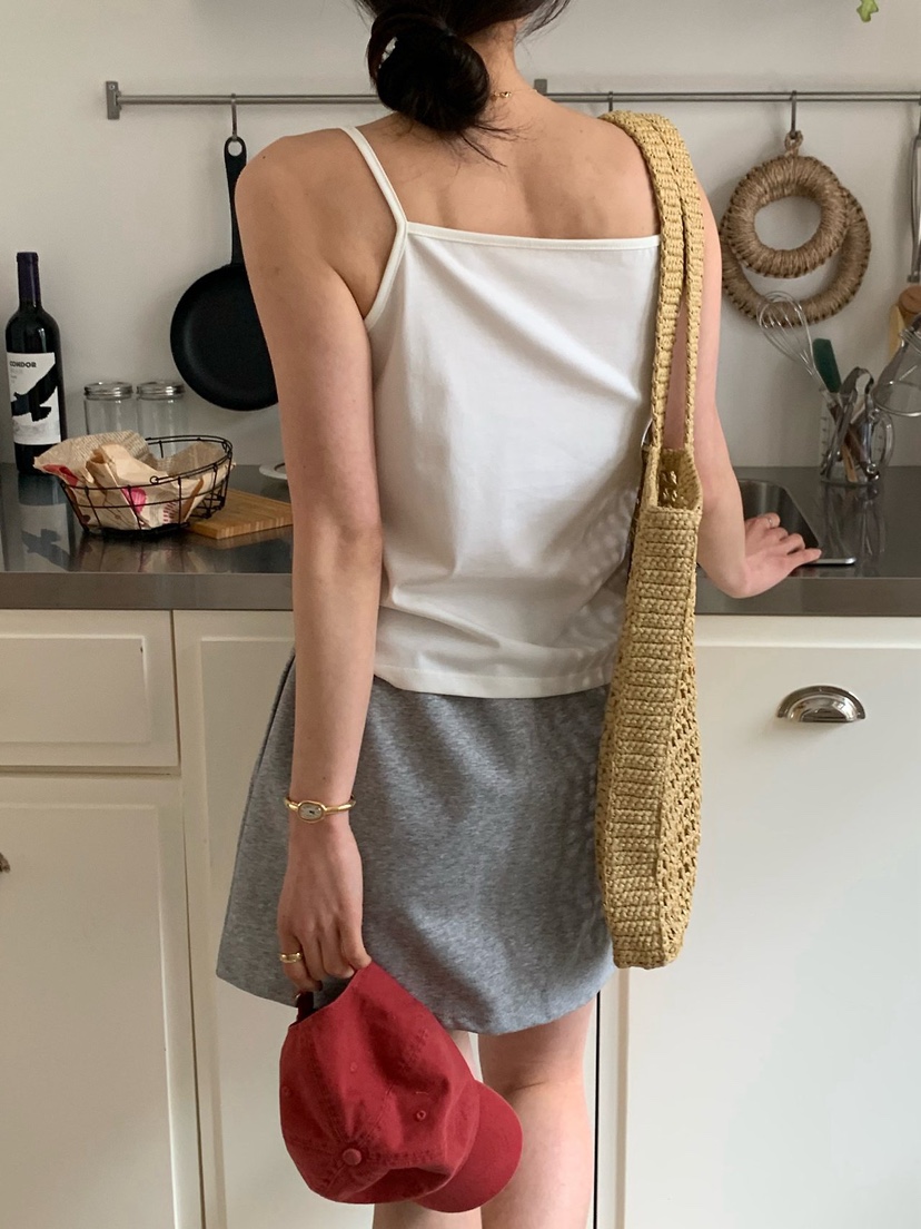 COBALT BLUE韓國直郵女裝新品休閑人氣推薦吊帶背心絲綢COBALT BLUE吊帶/背心