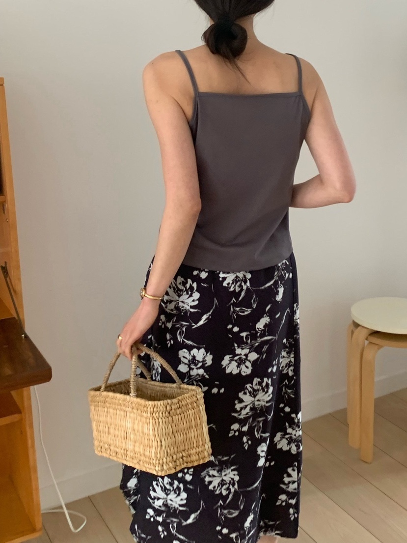 COBALT BLUE韓國直郵女裝新品休閑人氣推薦吊帶背心絲綢COBALT BLUE吊帶/背心