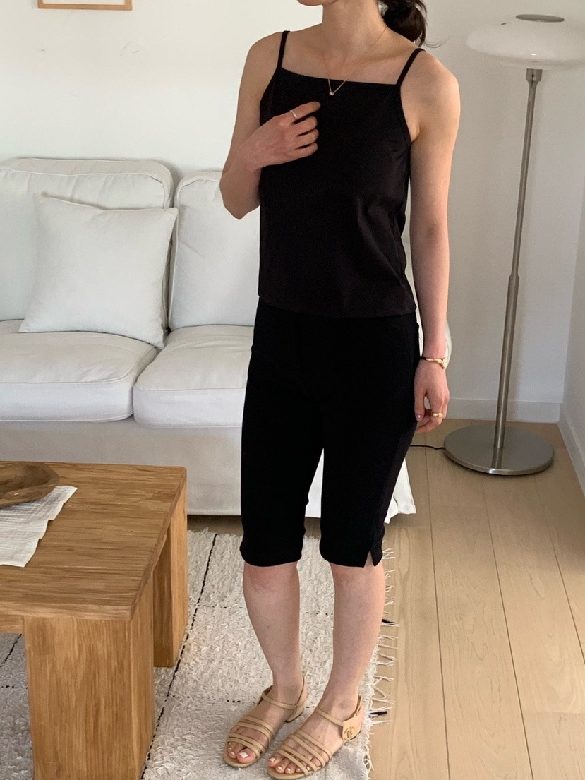 COBALT BLUE韓國直郵女裝新品休閑人氣推薦吊帶背心絲綢COBALT BLUE吊帶/背心