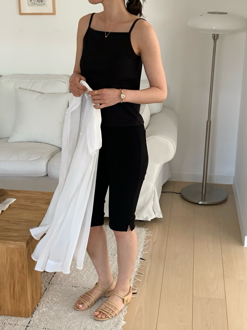 COBALT BLUE韓國直郵女裝新品休閑人氣推薦吊帶背心絲綢COBALT BLUE吊帶/背心