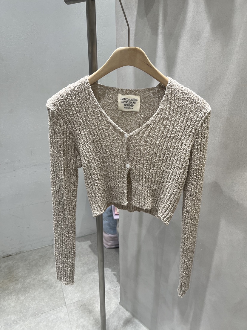 EVERCOMMERCE METICULOUSLY DESIGNED韓國直郵實拍女裝新品人氣針織衫EVERCOMMERCE METICULOUSLY DESIGNED針織衫圖色5