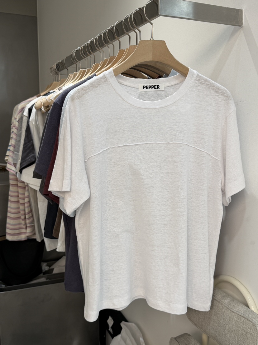 PEPPER-L韓國直郵女裝新款休閑人氣時尚推薦熱賣職業T恤PEPPERT恤圖色1