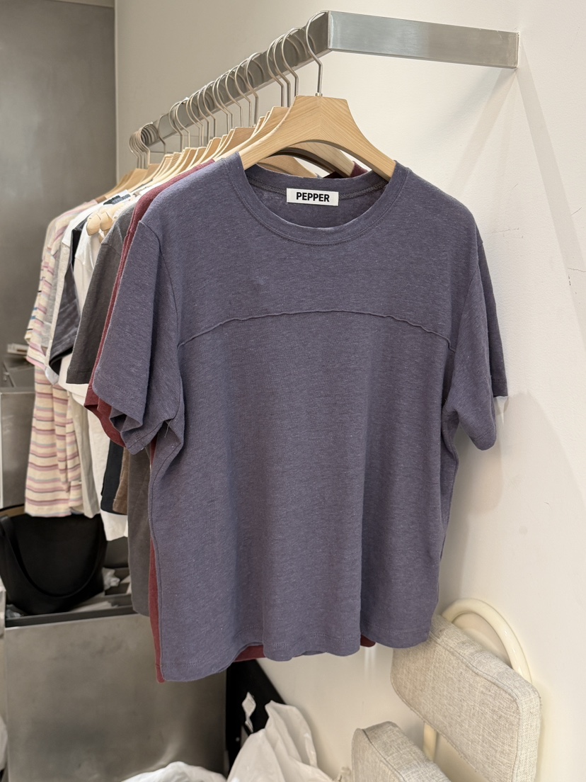 PEPPER-L韓國直郵女裝新款休閑人氣時尚推薦熱賣職業T恤PEPPERT恤圖色3