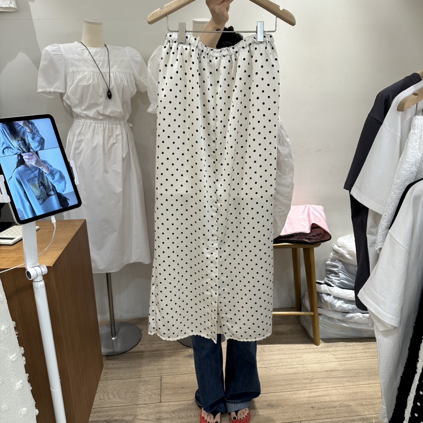 ASSEMBLY韓國東大門直郵女士新品熱賣休閑職業26春夏長裙ASSEMBLY長裙