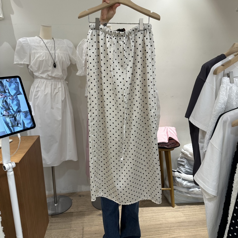 ASSEMBLY韓國東大門直郵女士新品熱賣休閑職業26春夏長裙ASSEMBLY長裙圖色1