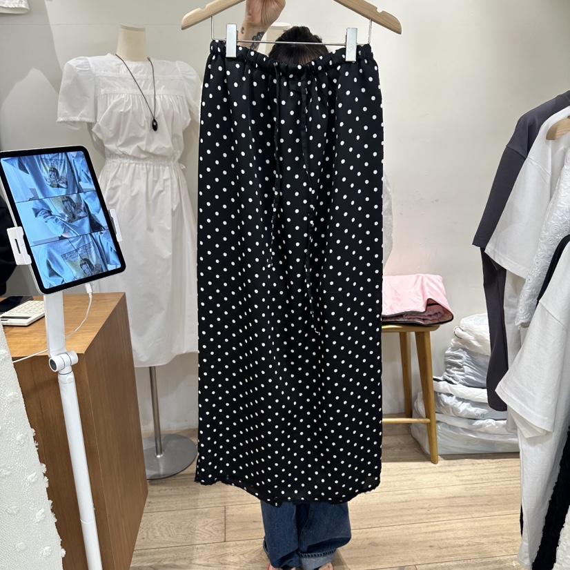 ASSEMBLY韓國東大門直郵女士新品熱賣休閑職業26春夏長裙ASSEMBLY長裙圖色2