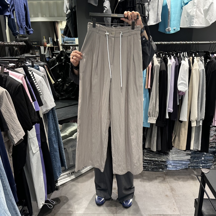 STAR-L韓國直郵實拍女士新款推薦休閑26春夏人氣職業休閑褲STAR-L休閑褲圖色1