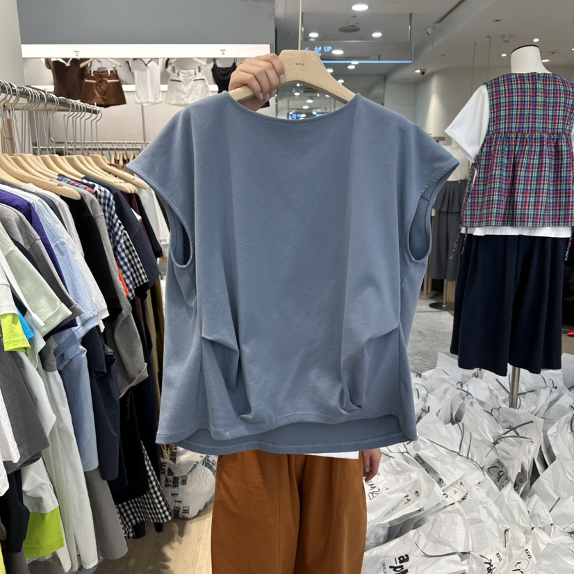 REVE-L韓國直郵女士新款休閑熱賣職業人氣時尚推薦26春夏T恤REVE-LT恤圖色2