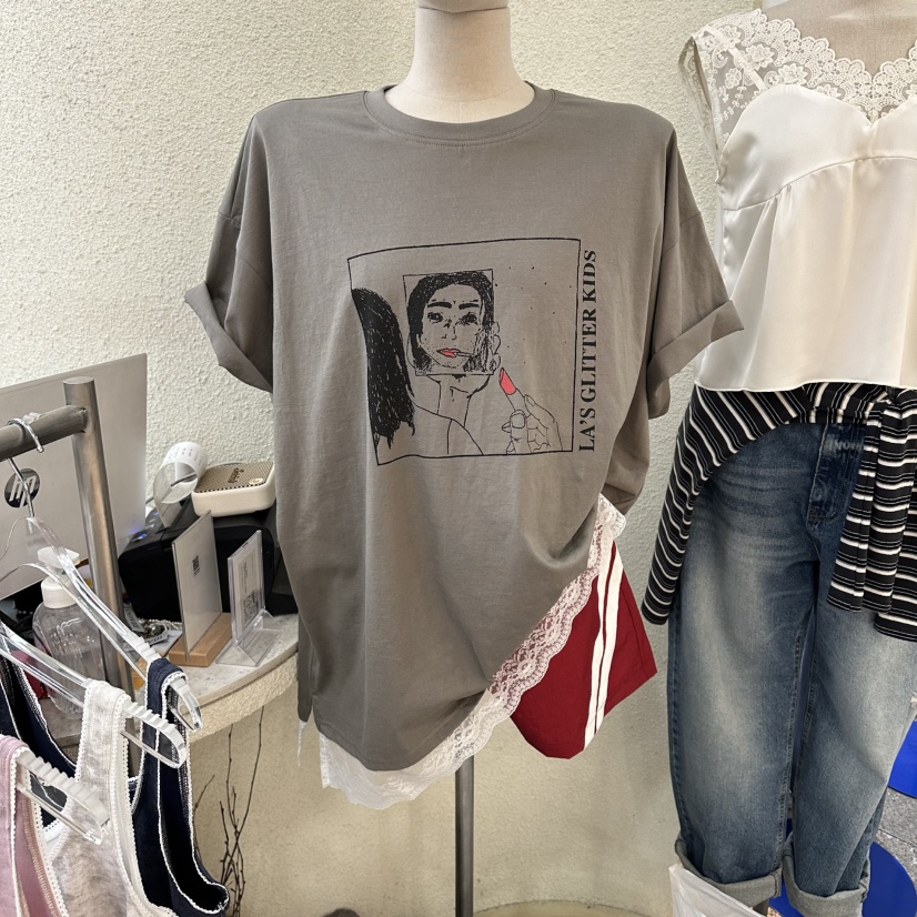 MAGOT韓國直郵女裝新款人氣休閑熱賣職業時尚26春夏推薦T恤IIIΛGOT/MAGOTT恤圖色2