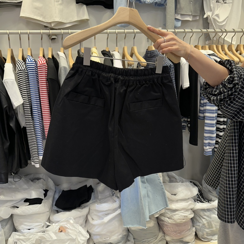 Q C韓國代購女士新款職業推薦26春夏人氣熱賣休閑時尚短褲Republlc of qc短褲