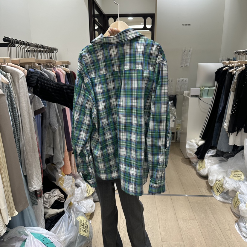 THEMORYPARK韓國直郵女裝新款熱賣人氣職業26春夏襯衫蕾絲衫THE MORY PARK襯衫/蕾絲衫