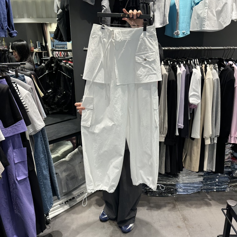 STAR-L韓國東大門代購女裝新品職業人氣時尚休閑褲工裝褲STAR-L休閑褲圖色1