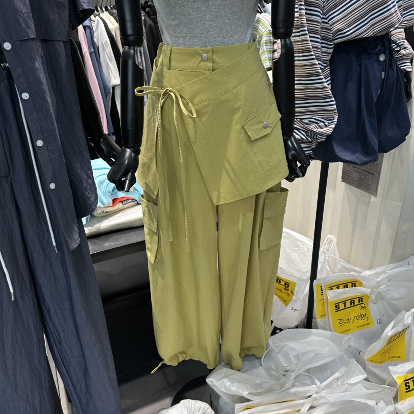 STAR-L韓國東大門代購女裝新品職業人氣時尚休閑褲工裝褲STAR-L休閑褲圖色2