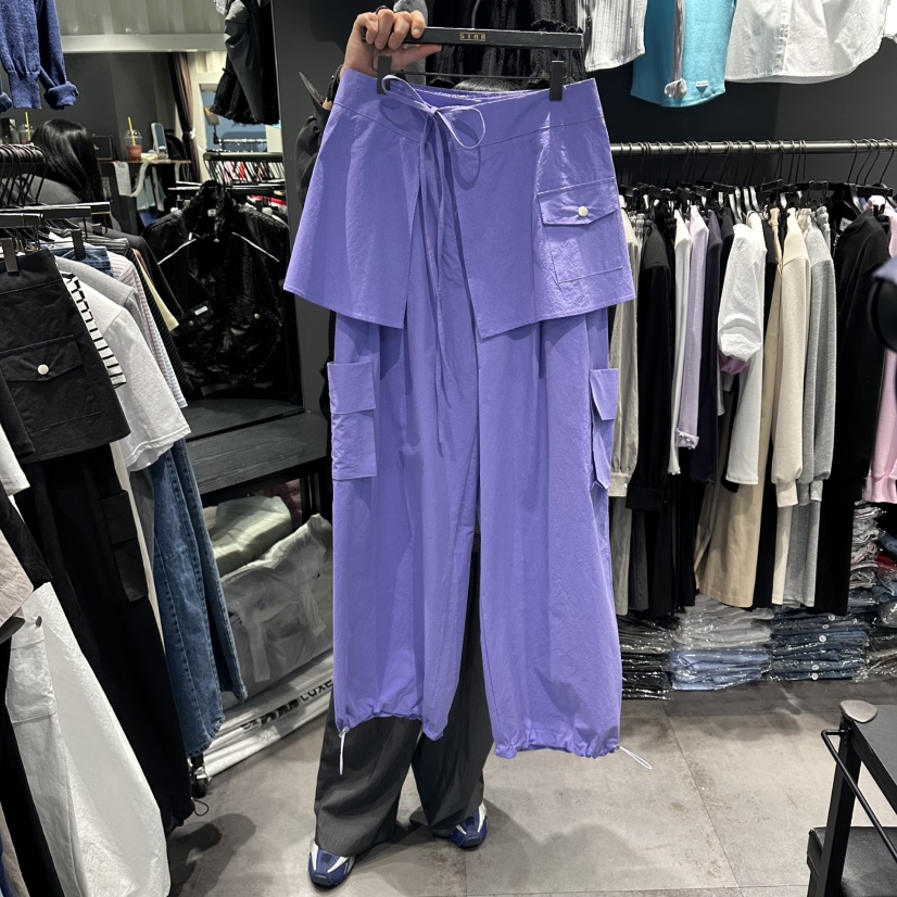 STAR-L韓國東大門代購女裝新品職業人氣時尚休閑褲工裝褲STAR-L休閑褲圖色3