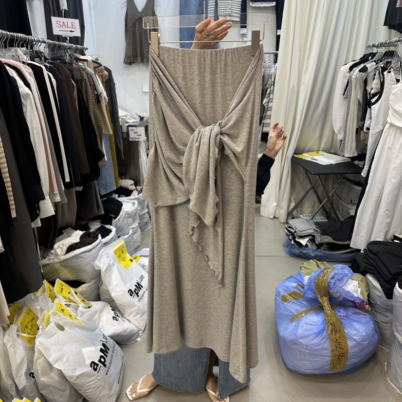 BILLION-L韓國直郵女士新款休閑時尚26春夏人氣熱賣長裙BILLION-L長裙圖色1