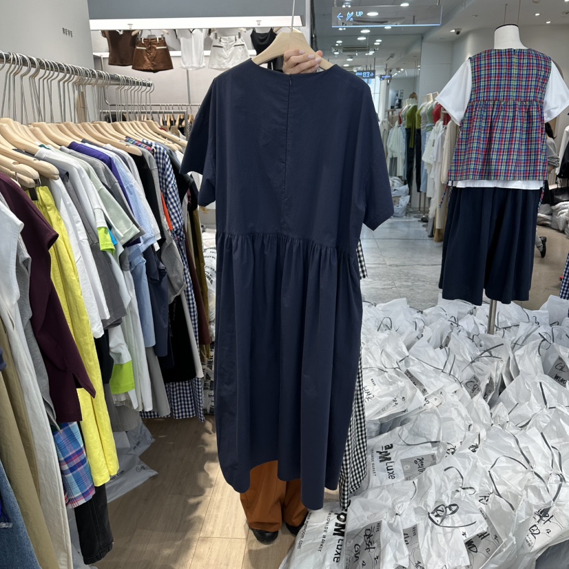 REVE-L韓國直郵女士新品26春夏職業熱賣人氣休閑推薦連衣裙REVE-L連衣裙
